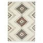 Oriental Weavers Axis AX07A 9"10" x 12"10" Ivory Area Rug, , large