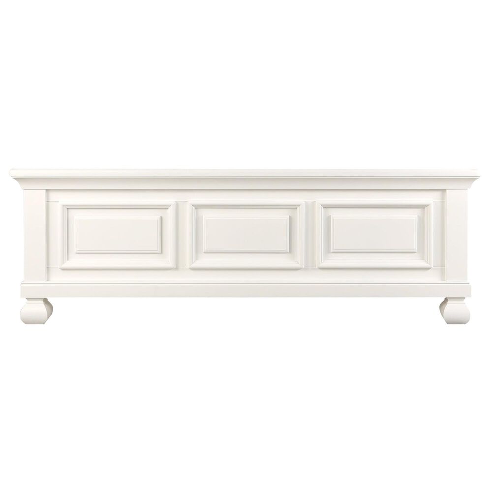 Appleseed Solvang Low-Profile Footboard in Pure White, , large