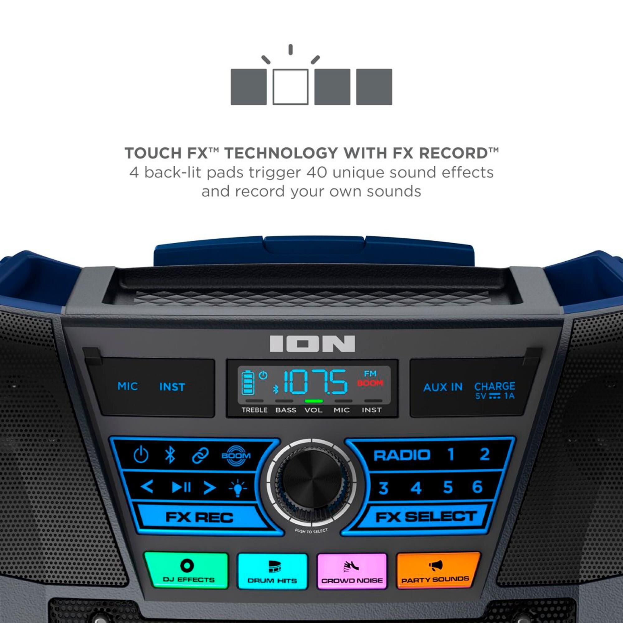 Ion Explorer XL High-Power All-Weather Speaker in Black