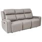 Blue River Claude Power Reclining Sofa in Light Gray, , large