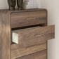Ashley Fortlorn 5-Drawer Chest in Walnut Brown, , large