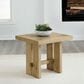 Ashley Crendlin End Table in Light Brown, , large