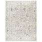 Surya Davina 5"3" x 7" Medium Gray, Light Beige, Brown, Denim and White Area Rug, , large