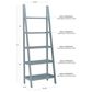 Linon Home Decor Acadia 5-Shelf Ladder Bookcase in Grey, , large