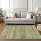 Dalyn Rug Company Burano BU12 9" x 12" Aloe Indoor/Outdoor Area Rug, , large