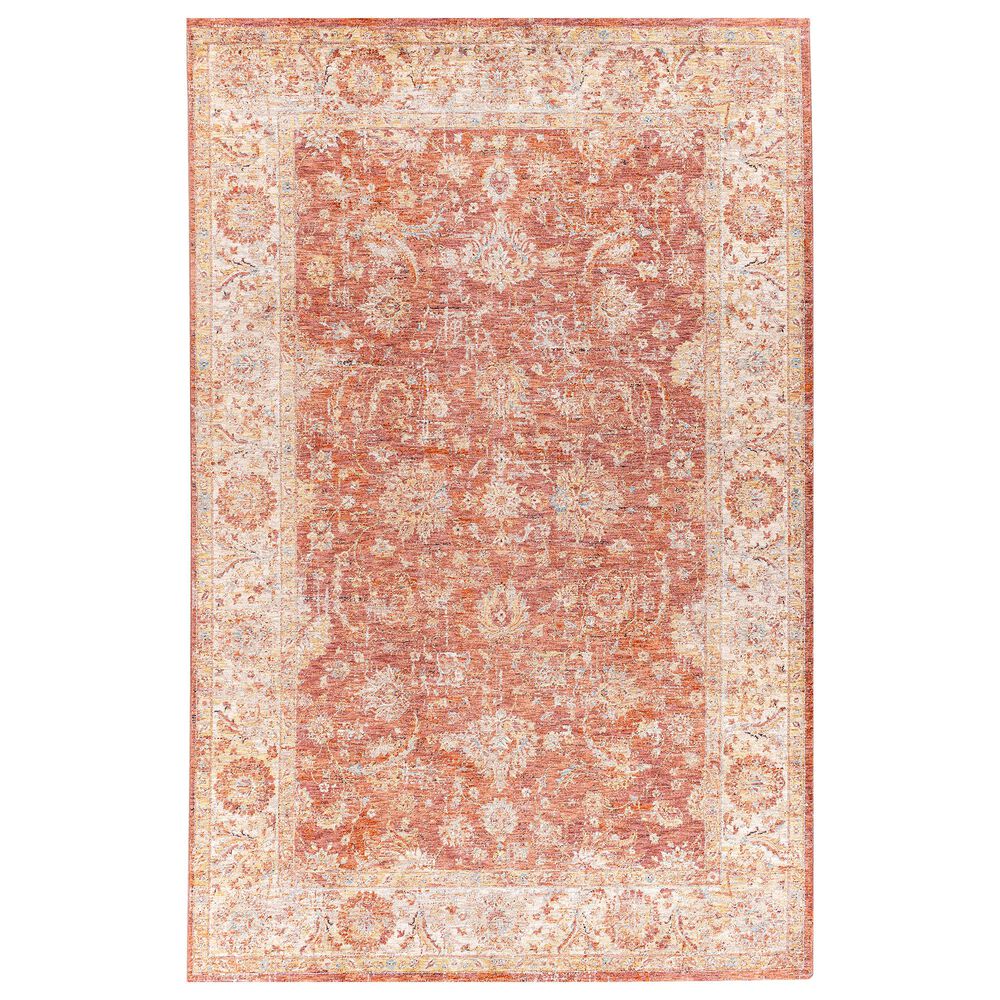 Surya Mirabel 10" x 14" Burnt Orange, Rose, Teal, Olive, Gray and Beige Area Rug, , large