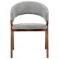 Blue River Westmont and Talulah 5-Piece Dining Set with Gray Cushion in Walnut, , large
