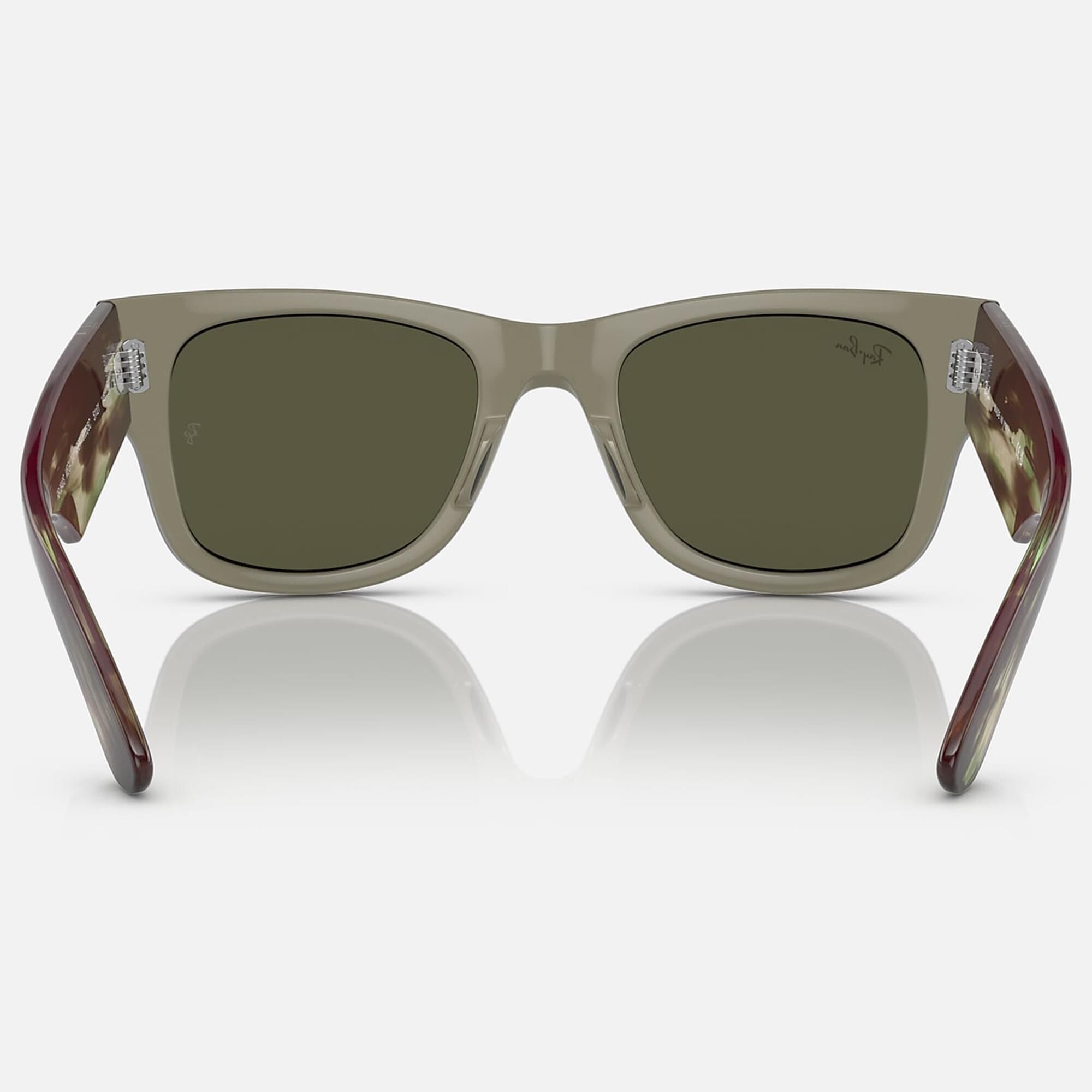 Transparent wayfarer shop sunglasses