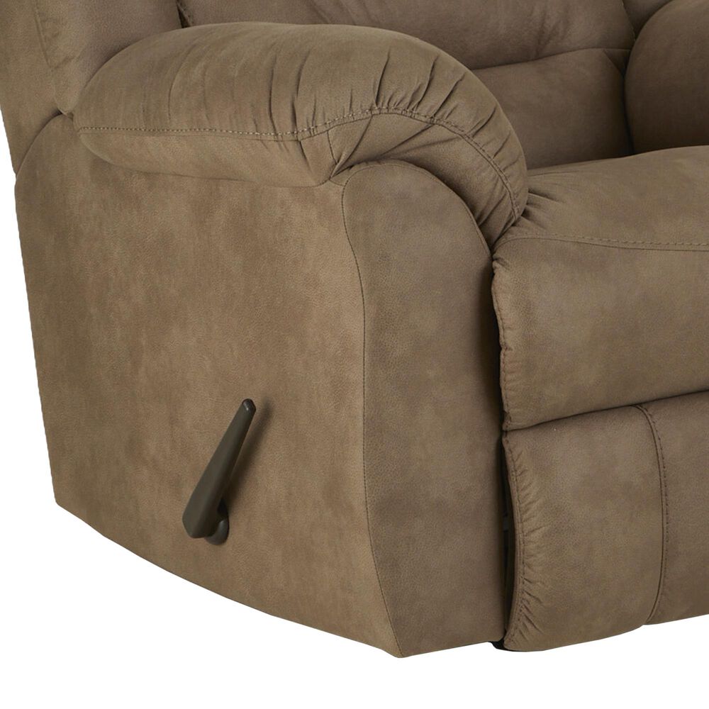 HomeStretch Gambler Manual Rocker Recliner in Bridgestone Truffle, , large