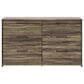 Ashley Elbrim 3-Piece Queen Panel Bedroom Set in Weathered Brown, , large