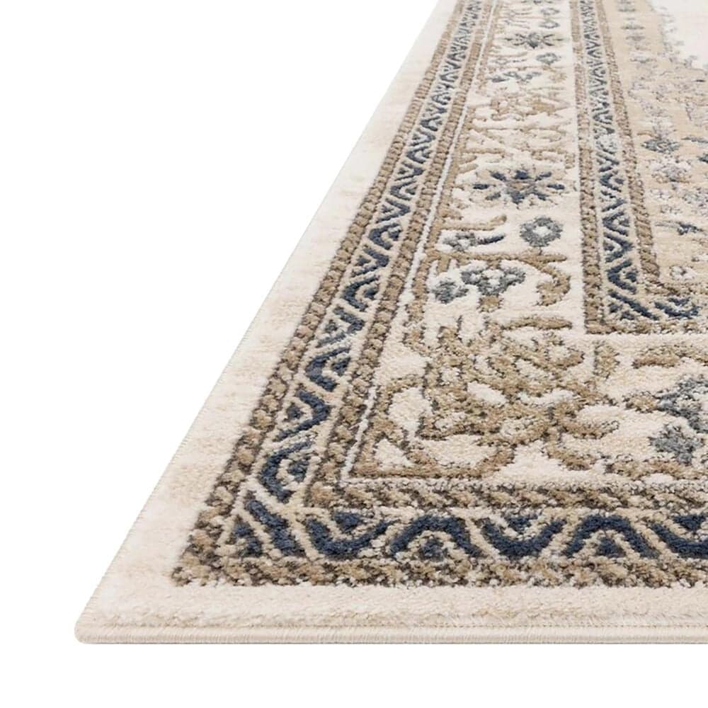 Loloi II Teagan TEA-02 2&#39;8&quot; x 4&#39; Oatmeal and Ivory, , large