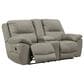 Ashley Next-Gen Gaucho Manual Reclining Loveseat with Console in Putty, , large