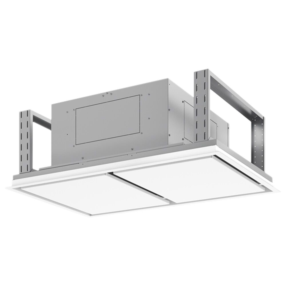 Zephyr Lux 43" Convertible Island Range Hood in White, , large