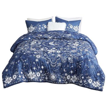 Hampton Park Stella 3-Piece Twin/Twin XL Duvet Set in Navy, , large