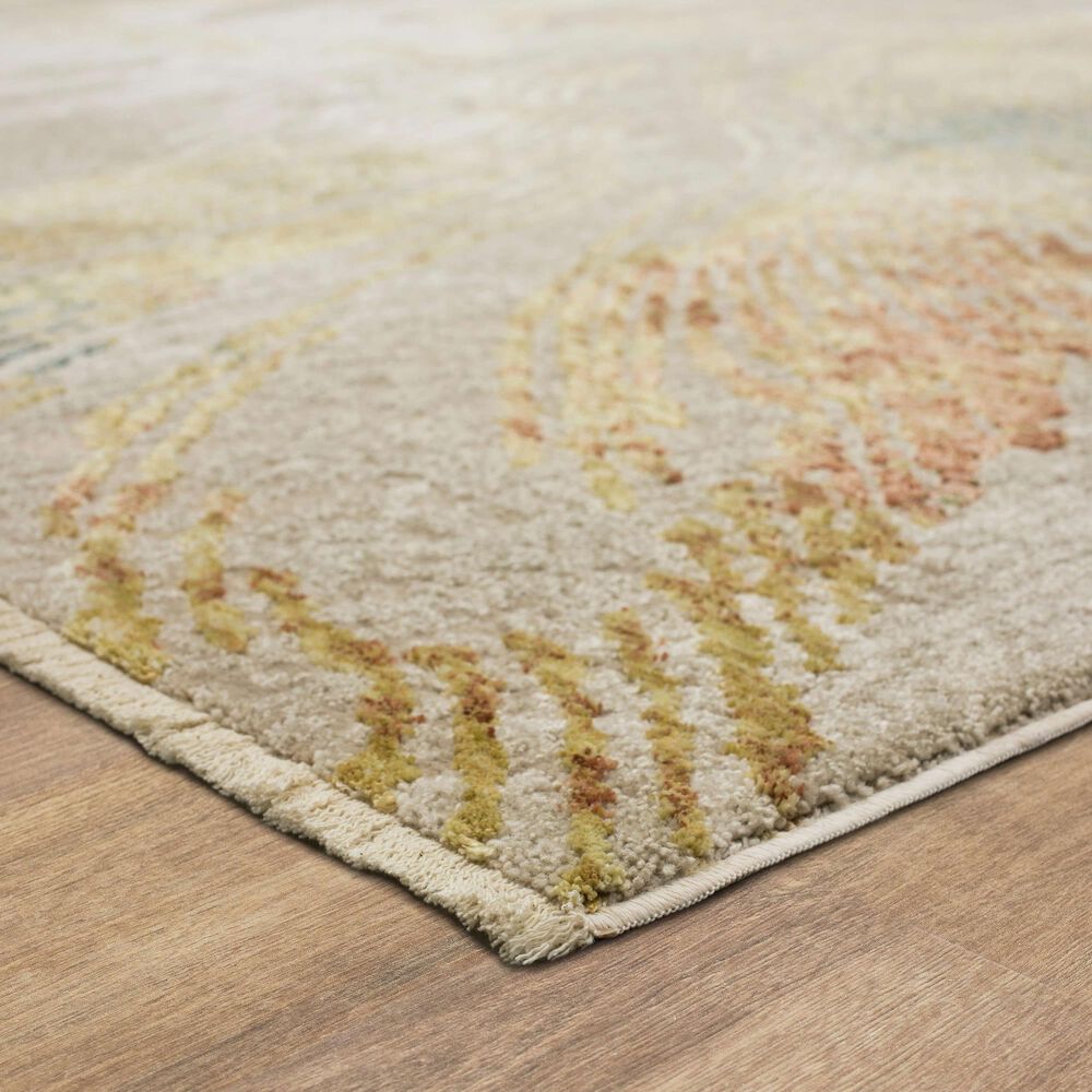 Karastan Memento Artifact 2&#39;5&quot; x 7&#39;5&quot; Beige Runner, , large