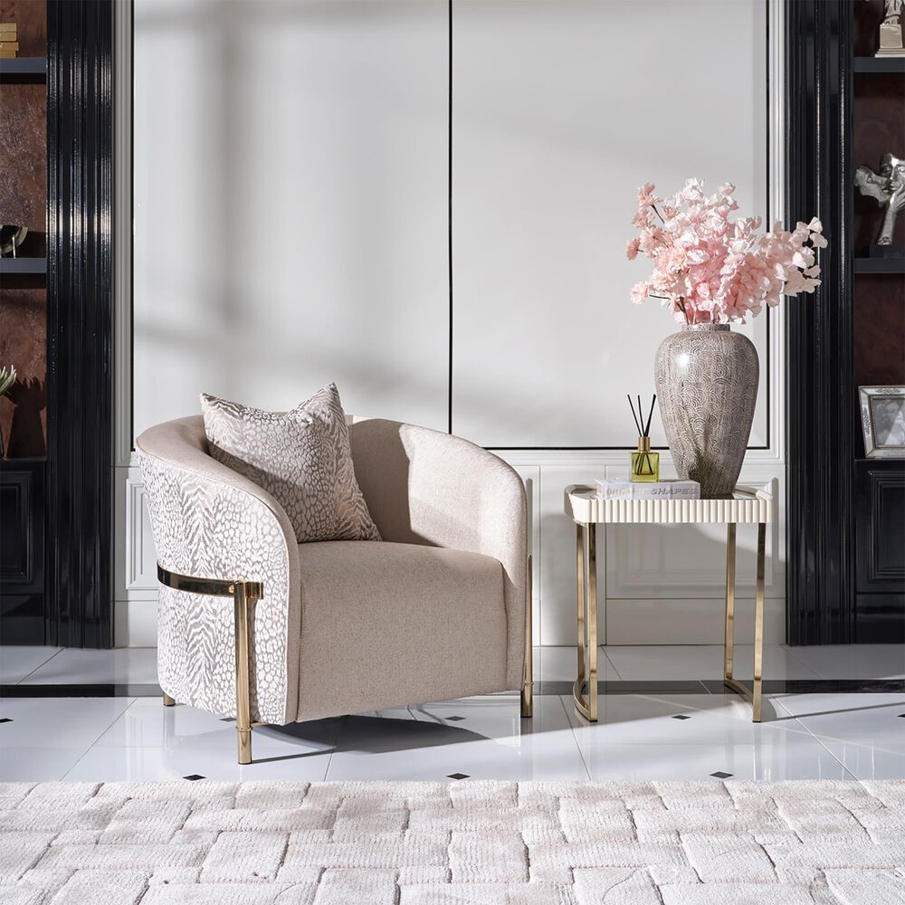 Vista Haus Lisbon Arm Chair in Opal, , large