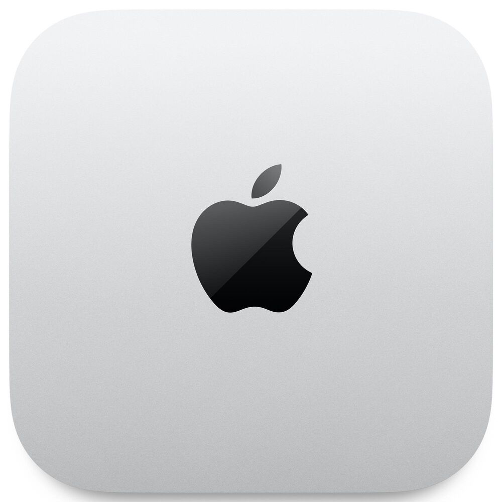 Apple Mac mini Desktop - Apple M4 chip - 10-core CPU - 16GB RAM - 10-core GPU - 256GB SSD in Silver with 3-Year AppleCare+, , large