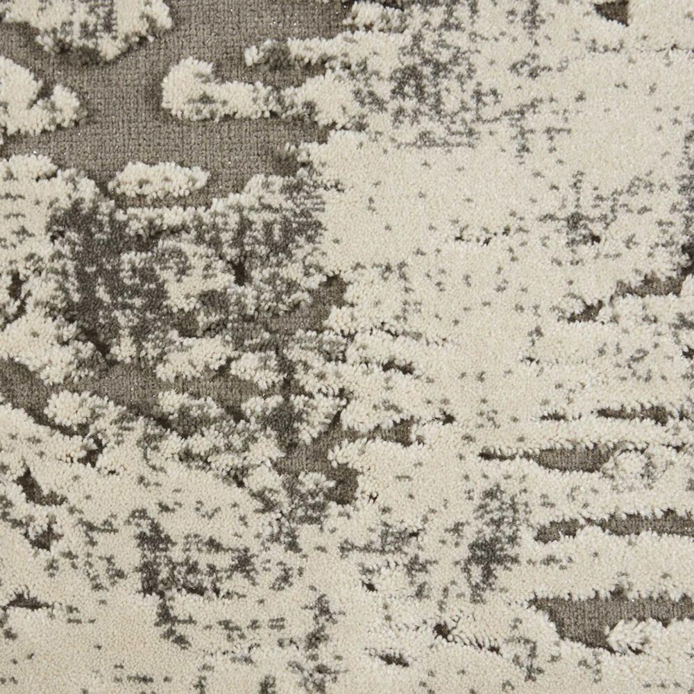 Nourison Gleam MA602 7&#39;10&quot; x 10&#39;6&quot; Ivory and Grey Area Rug, , large