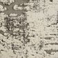 Nourison Gleam MA602 7"10" x 10"6" Ivory and Grey Area Rug, , large