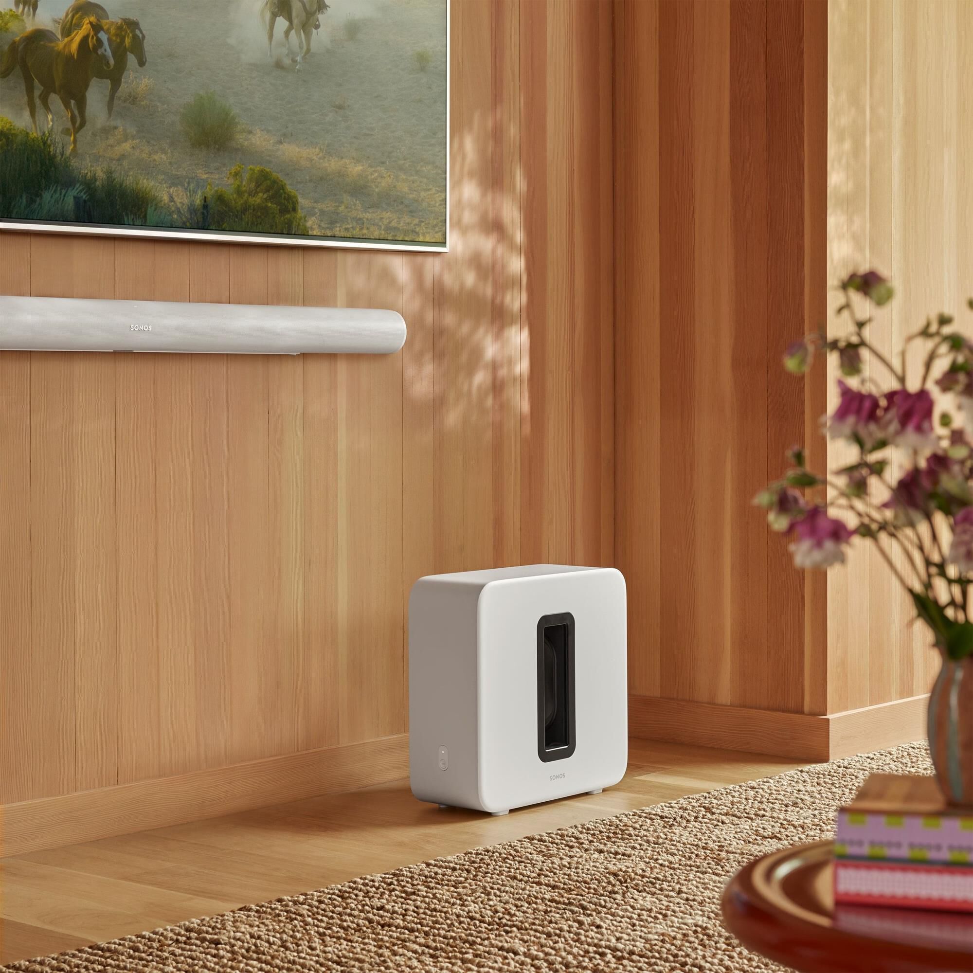 セット　Sonos Arc SONOS SUB　ホワイト Sonos Ultimate Immersive Set with Arc Ultra Soundbar, Sub 4