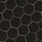 MS International Hexley Graphite 9" x 10" Porcelain Mosaic Sheet, , large