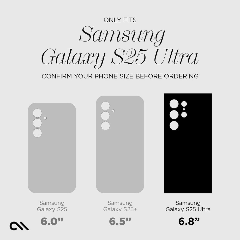 Case-Mate Aluminum Ring Lens Protector for Samsung Galaxy S25 Ultra in Black, , large