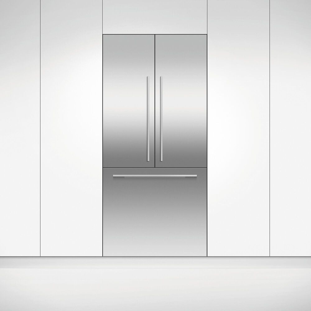 Fisher and Paykel 36&quot; Integrated French Door Panel with 80&quot; High in Stainless Steel, , large