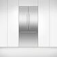 Fisher and Paykel 36" Integrated French Door Panel with 80" High in Stainless Steel, , large