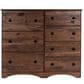 Lemoore 7 Drawer Chest in Dark Oak finish, , large