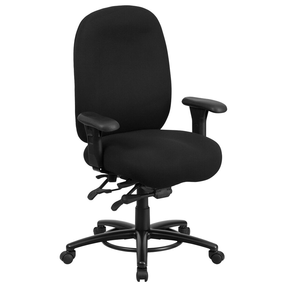 Flash Furniture HERCULES Big & Tall Office Chair in Black, , large