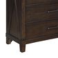 Furniture of America Neal 5-Drawer Chest in Dark Walnut, , large