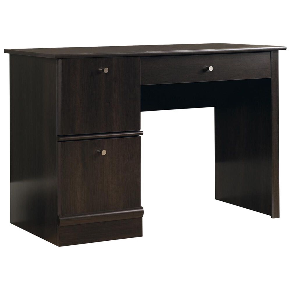 Sauder Computer Desk with Keyboard Tray in Cinnamon Cherry, , large