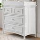 Oxford Baby Bennett 3-Drawer Dresser with Changing Topper in Rustic White, , large