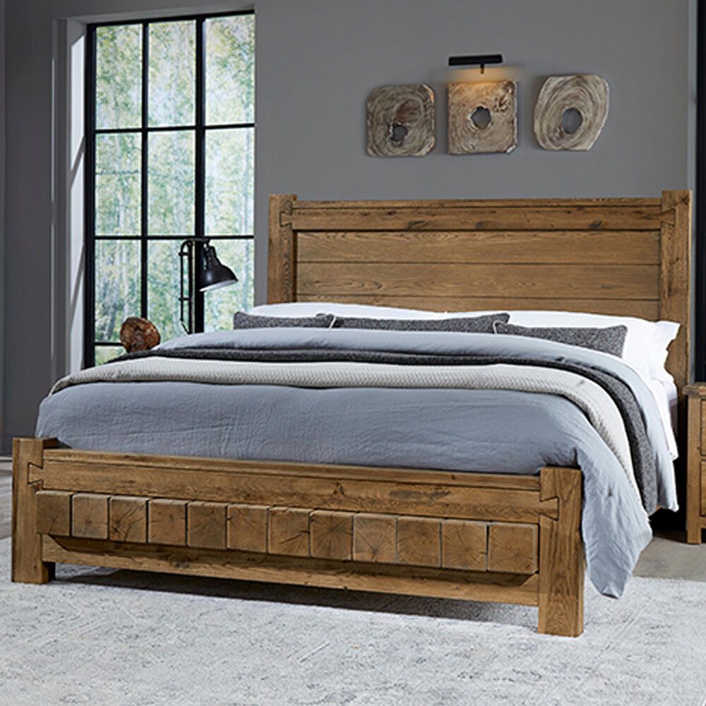 Viceray Collections Dovetail Queen Poster Bed in Natural, , large