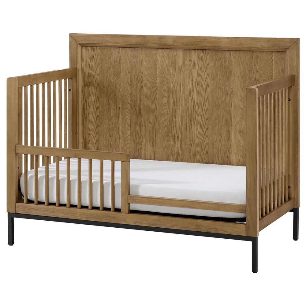 Eastern Shore Newport 4-In-1 Convertible Crib in Natural Oak, , large