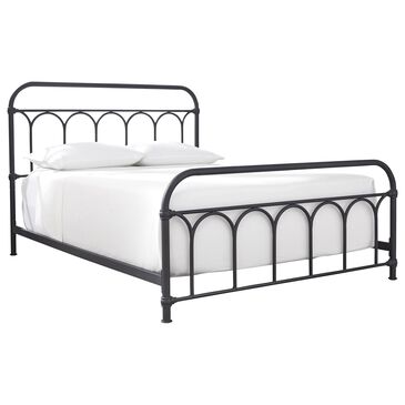 Signature Design by Ashley Nashburg Queen Metal Headboard/Footboard/Rails in Black, , large