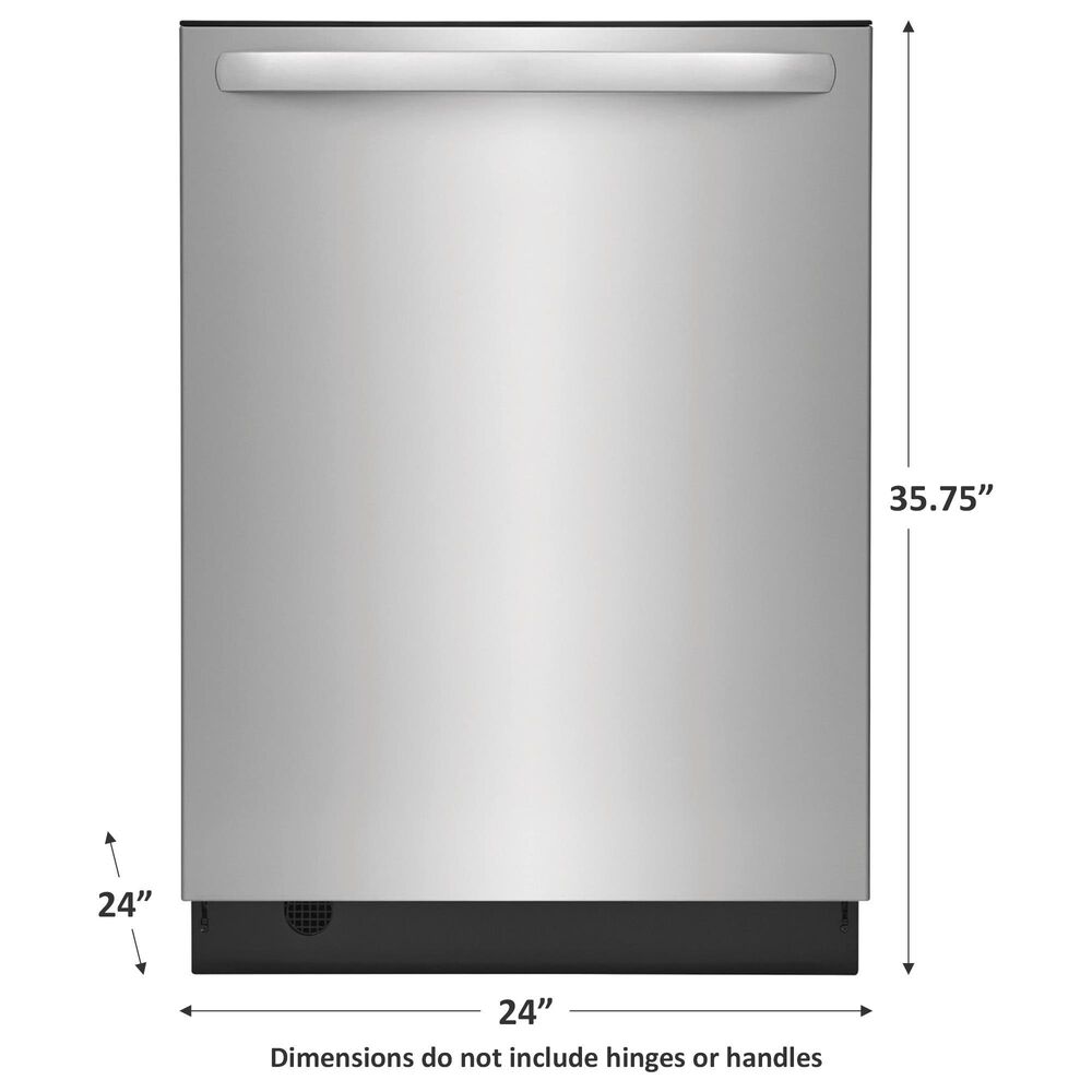 Frigidaire 24&quot; Built-In Bar Handle Dishwasher with EvenDry in Stainless Steel, , large