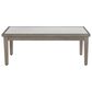 Ashley Rainier Ranch Patio Rectangular Cocktail Table in Brown and Beige, , large