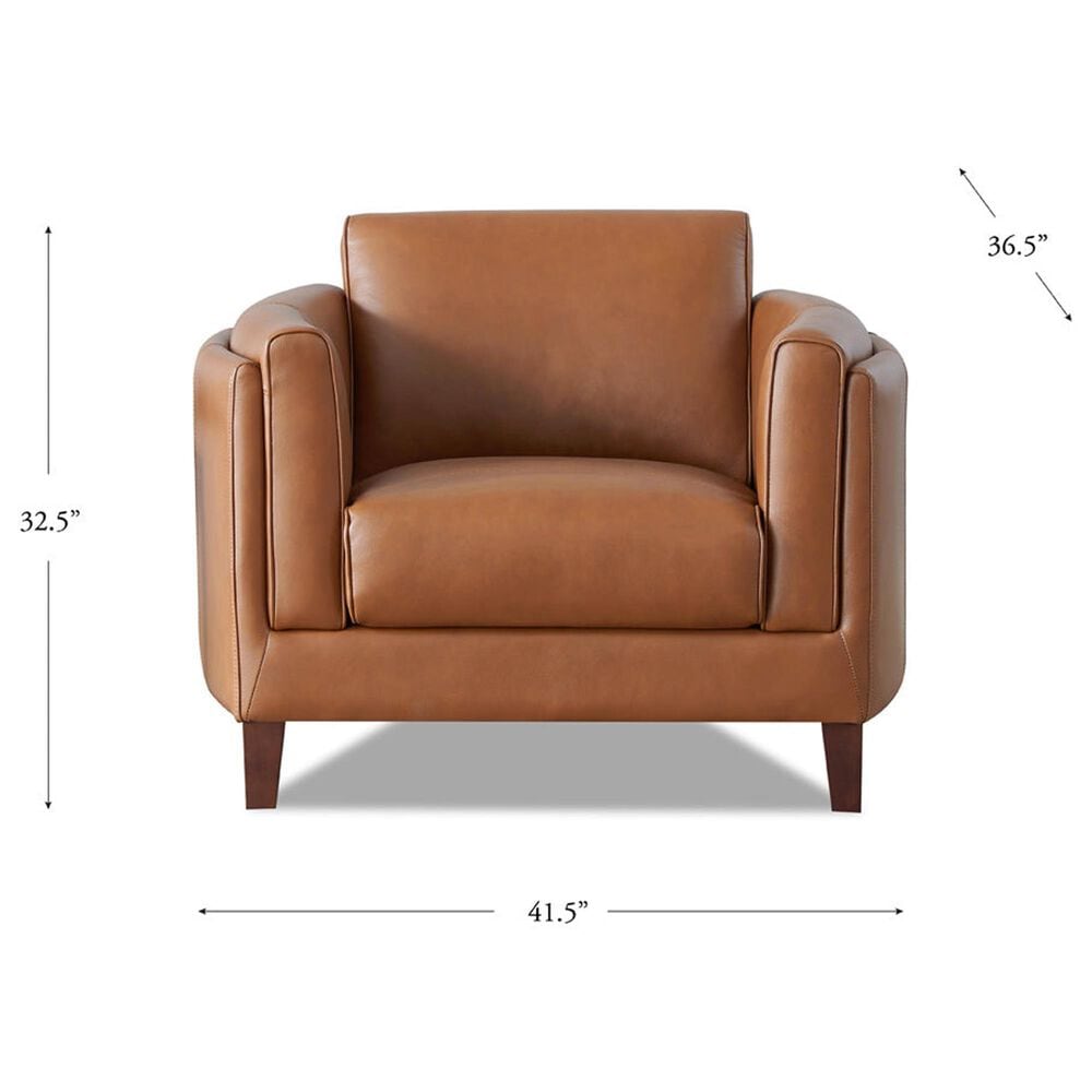 Hydeline Maui Stationary Chair and Ottoman Set in Nutmeg, , large