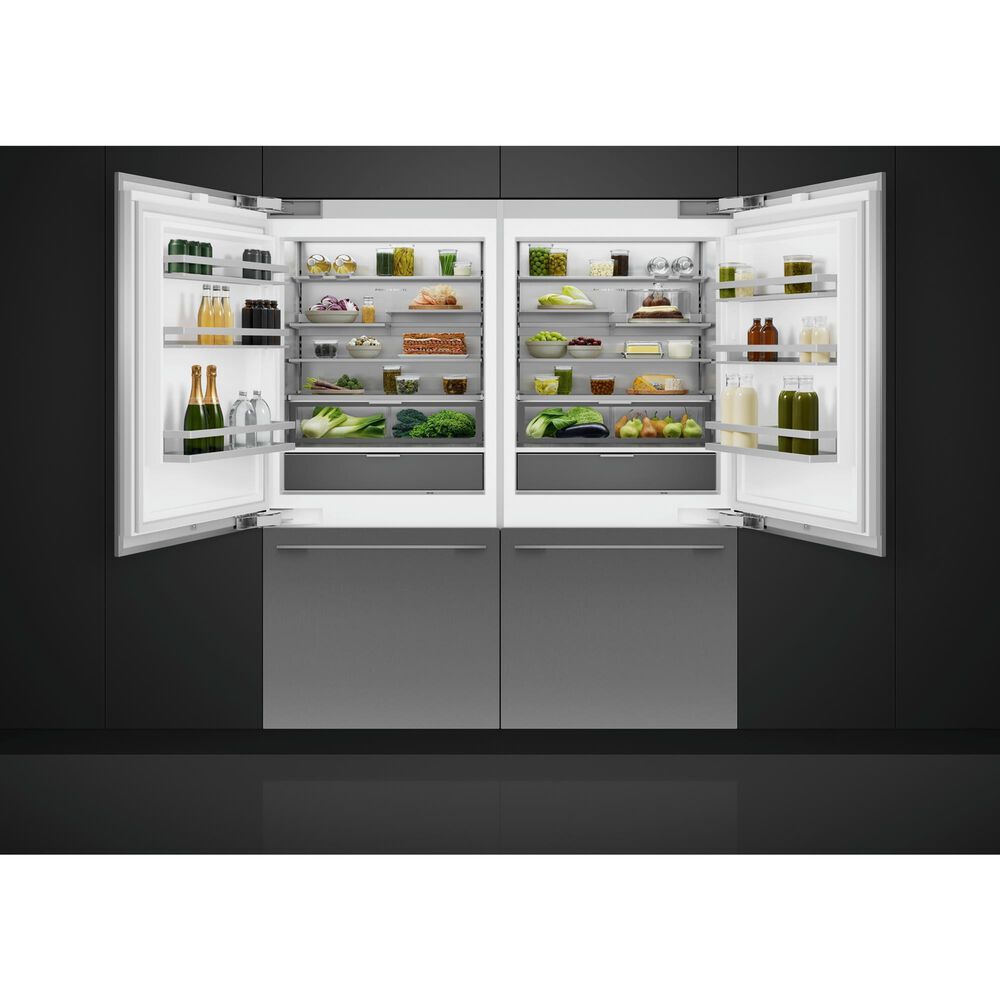 Fisher and Paykel Door Panels for 36" Integrated Refrigerator Freezer in Stainless Steel, , large