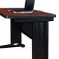 Regency Global Sourcing Fusion 72" U-Desk with Bridge in Cherry, , large