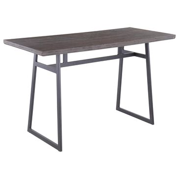 Lumisource Geo Counter Table in Brown /Black, , large