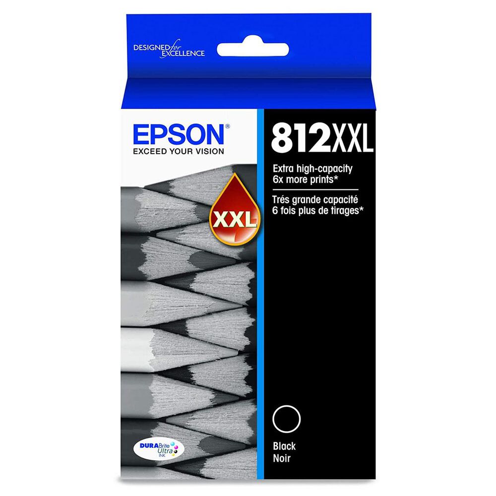 Epson T812XXL Ultra Extra High-Capacity Ink Cartridges in Black, , large