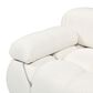 Jennifer Taylor Home Marcel Lounge Arm Chair in Ivory White, , large