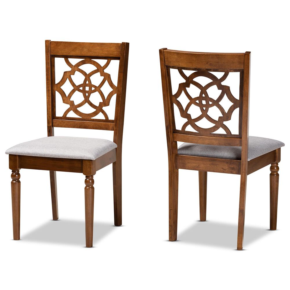 Baxton Studio Renaud Side Chair in Walnut Brown (Set of 2), , large