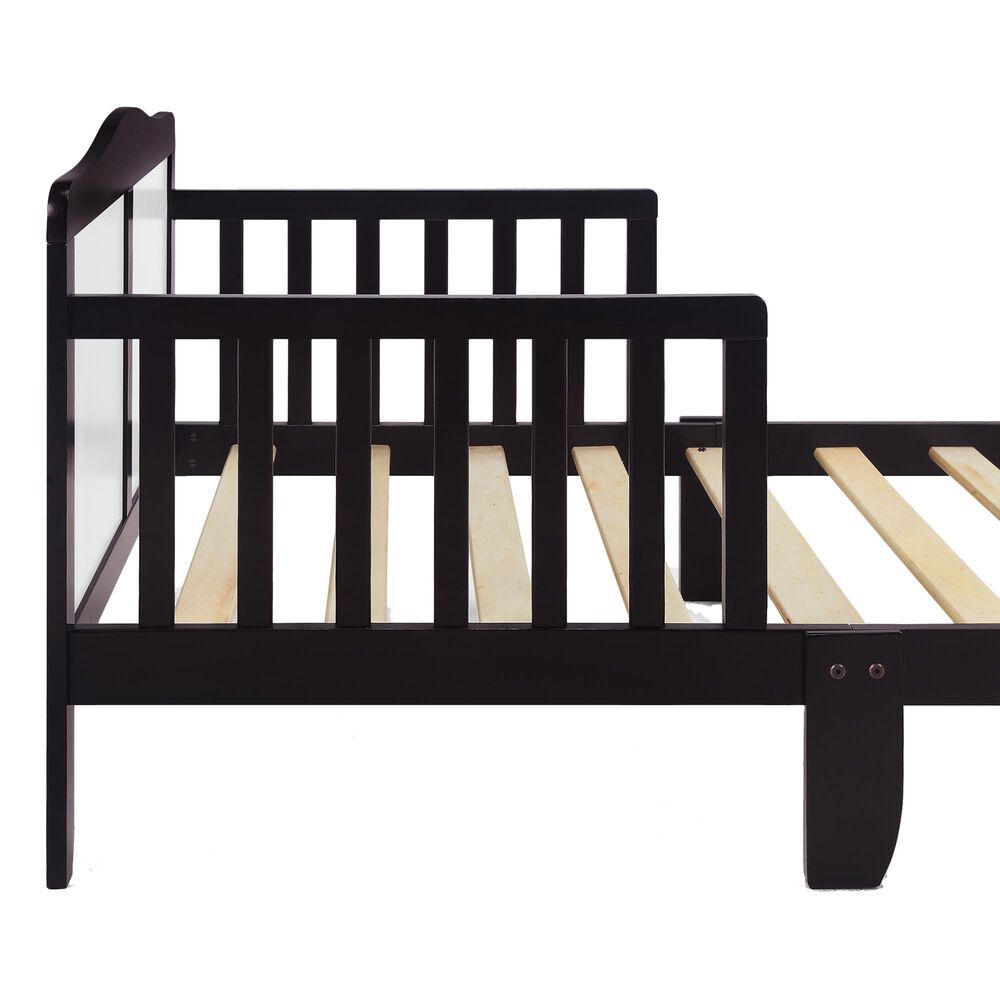 Olive Opie Birdie Toddler Bed in Espresso, , large