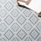 Safavieh Martha Stewart Cyprus Southwestern 4"5" x 6"5" Ivory and Grey Area Rug, , large