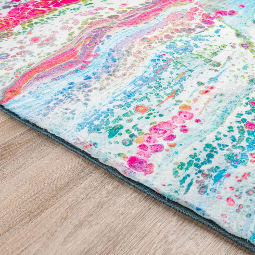Dalyn Rug Company Kikiamo 2&#39;3&quot; x 7&#39;6&quot; Confetti Runner, , large