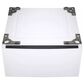 LG 4.5 Cu. Ft. Front Load Washer and 7.4 Cu. Ft. Gas Dryer Laundry Pair with Pedestal Storage Drawers in White, , large