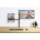 Manhattan Desktop Combo Mount with Monitor Arm and Laptop Stand in Black, , large